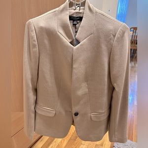 Ann Taylor Petite Brown Nude Suit Jacket